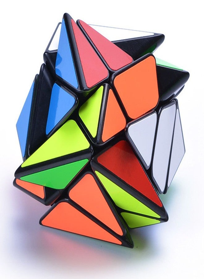 TANCH Skewb Twisty Speed Cube Magic Cube Puzzle Toy Black - Image 3